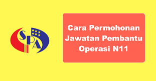 Senarai tugas pembantu operasi gred n11 beserta jadual gaji. Cara Mengemukakan Permohonan Jawatan Pembantu Operasi Gred N11 Bagi Lepasan Pmr Pt3 Portal Kini