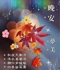 pin by phyllis on 秋冬季晚安圖