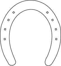 Horse Shoe Outline Clip Art Vector Clip Art Online Royalty Free Public Domain Shoe Template Horse Shoe Drawing Clip Art