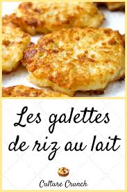 Galettes De Riz Au Lait La Recette Facile En 2020 Recette Recettes De Cuisine Recette Facile