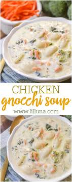 Chicken Gnocchi Soup Recipe Olive Garden Copycat Lil Luna Recipe Chicken Gnocchi Soup Chicken Gnocchi Hearty Soup Recipes