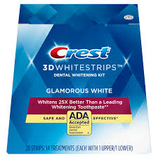 Flexible strip in sport studio 125 min. Crest 3d Whitestrips Glamorous White Teeth Whitening Kit 14 Treatment Walmart Com Walmart Com