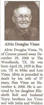 Alvin Douglas Vines