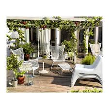 Hogsten Fauteuil Buiten Wit Ikea In 2020 Ikea Outdoor Ikea Patio Ikea Garden