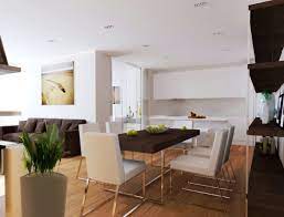 Beautiful Neutral Dining Room Decorating Real House Design Living Room And Kitchen Design Kitchen Dining Living Living Room Kitchen