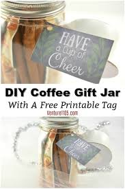 diy coffee gift jar easy last minute