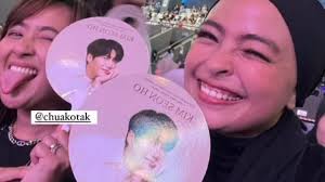 Tantri Kotak Ikut Ramaikan Fan Project di Fan Meeting Kim Seon Ho Jakarta