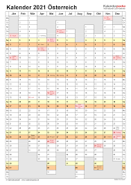 Wann ist vatertag 2021 in deutschland? Kalender 2021 Osterreich Zum Ausdrucken Als Pdf