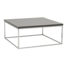 Brushed white medium square wood coffee table with drawers. Teresa Modern Square Coffee Table By Euro Style Eurway