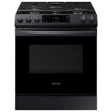 Stainless steel paint kitchen rack ukrainian keyboard virtual. Samsung 30 In 5 Burners 6 Cu Ft Self Cleaning Slide In Gas Range Fingerprint Resistant Black Stainless Steel In The Single Oven Gas Ranges Department At Lowes Com