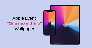 Join us for a special apple event on april 20 at 10:00 a.m. Download Wallpaper Apple Event One More Thing For Iphone Ipad And Mac Here
