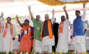 The aiadmk's alliance with the bjp would continue in the 2021 assembly elections, chief minister edappadi k palaniswami and his speech was translated in tamil by a bjp leader. Aiadmk Alliance Bjp To Contest In 5 Seats In Tn Deccan Herald