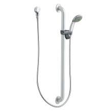 Maybe you would like to learn more about one of these? Moen 3867 Chrome Multi Function Hand Shower Package With Hose And Slide Bar Included Faucetdirect Com