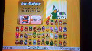 There are multiple ways to unlock characters. Mario Super Sluggers All 71 Characters Including Colors Youtube