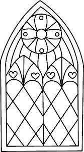coloriage divers vitrail 01 10 doigts arc en ciel