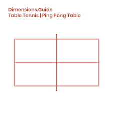 Learn about basic table tennis rules and formats that are used during the olympics the sport of table tennis has come a long from when it began. Table Tennis Tables Dimensions Drawings Dimensions Com