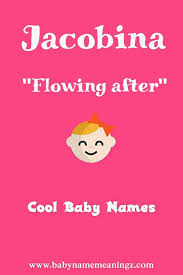 Jacobina Name Meaning Top Hebrew Baby Names For Girls Hebrew Baby Names Girl Names With Meaning Arabic Baby Names