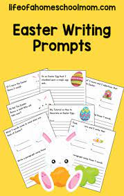 Can you imagine what it's like to be the easter bunny? Easter Writing Prompt Pack Mom For All Seasons