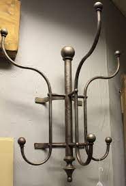 Vintage Style Bronzed Aged Metal Wall Mounted Coat Rack Amazon Co Uk Kitchen Home Wall Mounted Coat Rack Vintage Coat Rack Hat Rack