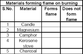 Cbse 8 Science Cbse Combustion And Flame Notes
