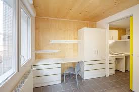 Lucien Cornil Student Residence A Architecture Arch2o Com In 2020 Interior Architecture Design Apartment Architecture Wooden Buildings