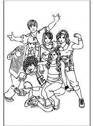 Thousands of free printable coloring pages are available, just print the artistes free printable coloring pages for your children. High School Musical Coloring Pages For Girls Printable Bestappsforkids Com