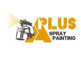 Paint Spray Paint Gun Logo
