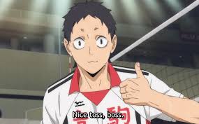 Ah yes my favorite scene in haikyuu (pbs.twimg.com). Haikyuu To The Top Ep 18 Cursed Gravity I Drink And Watch Anime Anime Haikyuu Anime Haikyuu