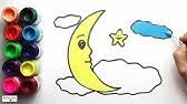 Misalnya bagaimana permukaan bulan, apakah bulan berputar, dan sebagainya. Menggambar Dan Mewarnai Bintang Bulan Sabit Dengan Spidol Youtube