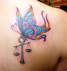 35 Libra Zodiac Sign Tattoo Designs Libra Tattoo Butterfly Tattoo Designs Tattoo Designs For Girls