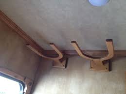 Hat Rack Right Inside The Door Horse Trailer Living Quarters Living Quarter Horse Trailer Ideas Trailer Decor