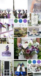 A Lush Garden Color Palette Of Lavender Moss And Blue Wedding Colors Purple Purple Wedding Wedding Colors