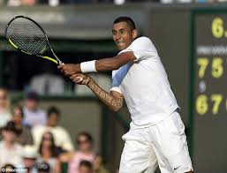 On sunday, nick kyrgios—a huge basketball fan—took to instagram to show off new ink on his arm dedicated to his late idol. Nick Kyrgios Everything You Need To Know Ahead Of Wimbledon Quarter Finals Daily Mail Online