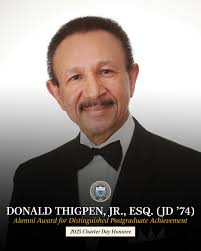 Howard University is proud to announce the 2025 recipients of the Alumni  Award for Distinguished Postgraduate Achievement: In the field of Medicine: Nelson  Leon Adams, MD, in the field of Fine Arts:
