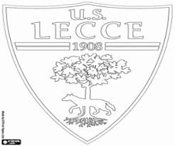 Questa pagina tratta i colori e simboli dell'unione sportiva lecce, la principale società calcistica di lecce. Scudo Di Unione Sportiva Lecce Da Colorare E Stampare