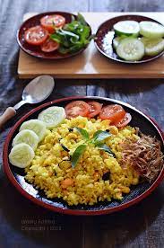 Simply Cooking And Baking Nasi Goreng Kunyit Kemangi Ebi Resep Makan Siang Resep Masakan Resep Masakan Indonesia