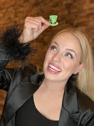 Lucky Hat Clover St Patrick's Day Magnet Pageant Contestant Number Sashes  Fashion Accessory Gift Button Pin Lapel Brooch Present