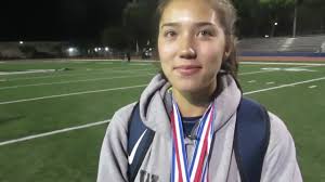 Jessica Swalve 2nd Place Girls 100m Hurdles, 200m and High Jump