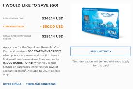Wyndham rewards comes with different tiers. Barclaycard Wyndham 15 000 Points 50 Statement Credit On No Annual Fee Card Doctor Of Credit