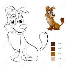 Farbe Hund Malbuch Fur Kinder Im Vorschulalter Pet Cartoon Zeichnen Buch Glucklich Tier Zeichen Vektor Illustration Lizenzfrei Nutzbare Vektorgrafiken Clip Arts Illustrationen Image 47419178