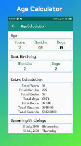 It is an online calender tool specially programmed to find the calculated age is displayed in terms of years, months, days, hours, minutes, and seconds. Age Calculator Calculate Age In 1 Second For Android Apk Download