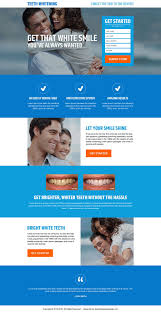 Pin On Teeth Whitening Landing Page Design