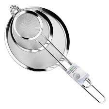 Buy top selling products like salt™ long handled mesh strainers (set of 3) and salt™ stainless steel mesh colanders (set of 3). Ipow Set Of 3 Stainless Steel Fine Mesh Strainer Colander Sieve Sifters With Long Handle For