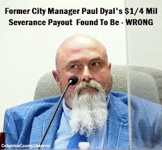Lake City: Former City Manager Severance Payout Found to be Wrong