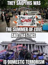 The best summer memes and images of january 2021. They Said This Was Thesum Summer Of Love And That Is Domestic Terrorism Meme Video Gifs Thesum Meme Summer Meme Love Meme Domestic Meme