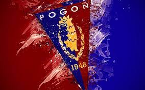 Polonia bytom and odra opole were likewise founded or revived by the former inhabitants of lwów. Herunterladen Hintergrundbild Pogon Szczecin Fc 4k Malen Kunst Logo Kreativ Polnische Fussball Nationalmannschaft Ekstraklasa Emblem Blau Rot Hintergrund Grunge Style Stettin Polen Fussball Fur Desktop Kostenlos Hintergrundbilder Fur Ihren