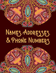 The wrong name can send the wrong message about you, while the right name can give your business exactly the boost it needs. Names Addresses Phone Numbers Address Book With Alphabet Index Large Tabbed Address Book Personal Organiser Universal 9781676450764 Amazon Com Books