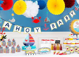 Get it as soon as thu, feb 4. Nautical Baby Shower Ideas Party City