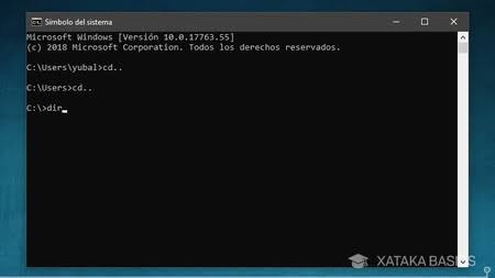 Resultado de imagen de consola de windows"