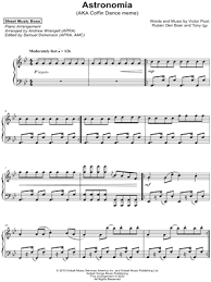 We have many other roblox music codes waiting for you! Sheet Music Boss Astronomia Coffin Dance Meme Song Sheet Music Piano Solo In G Minor Download Print Sku Mn0210150